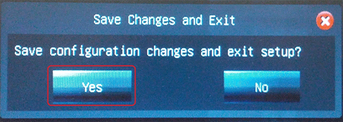Save Changes and Exit